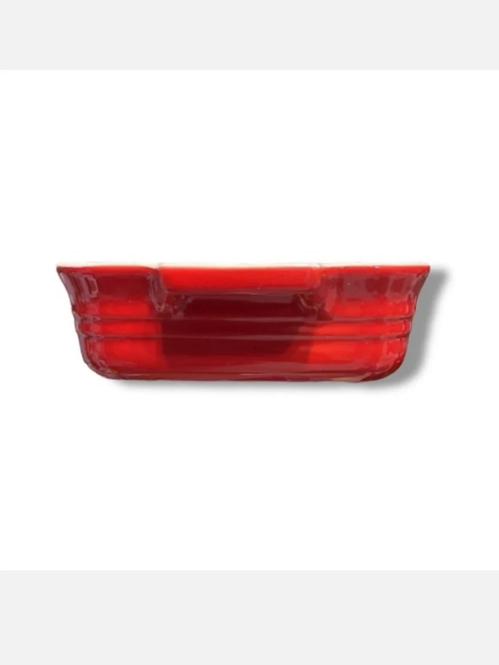 LE CREUSET Stoneware Red Petite Square 6” Casserole Baking Dish